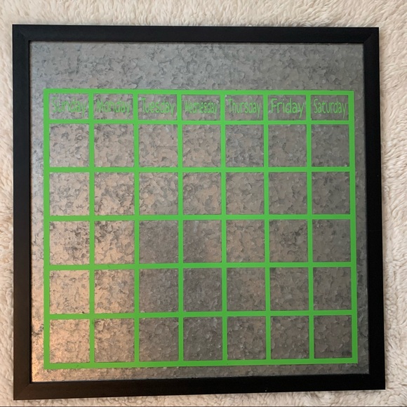 Weekly dry erase board calendar K - Picture 6 of 9